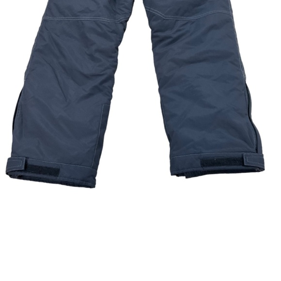 LL Bean Unisex Kids Snow Pants Reinforced Knee Lined Gray KIDS 12 Style# 0 BLP2 - Picture 5 of 13